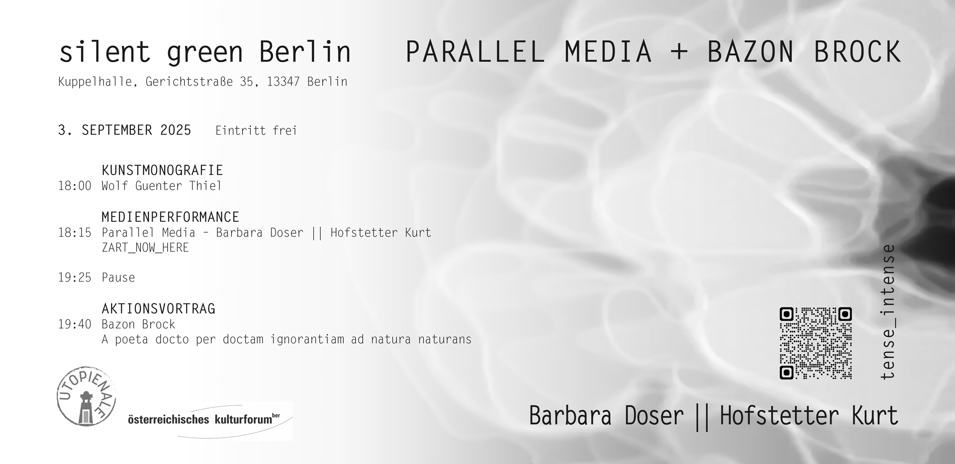 Parallel
                        Media - Barbara Doser || Hofstetter Kurt,
                        tense_intense, 2025